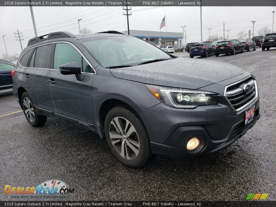 2018 Subaru Outback 2.5i Limited Magnetite Gray Metallic / Titanium Gray Photo #1
