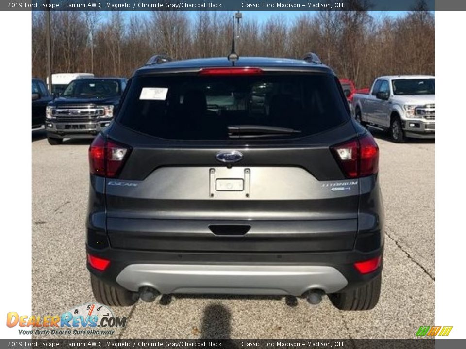 2019 Ford Escape Titanium 4WD Magnetic / Chromite Gray/Charcoal Black Photo #3