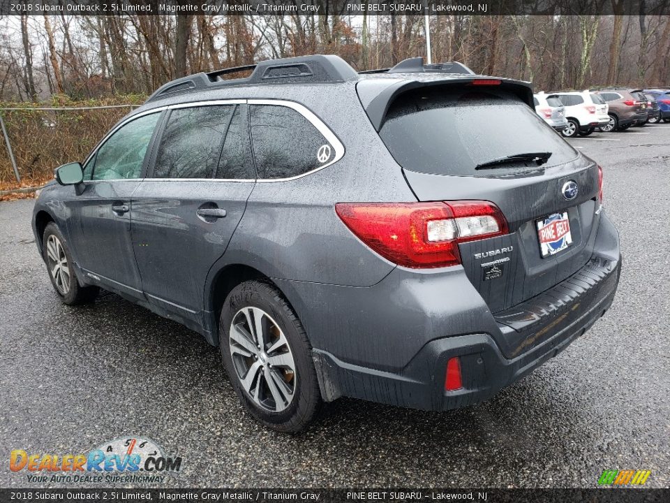 2018 Subaru Outback 2.5i Limited Magnetite Gray Metallic / Titanium Gray Photo #2