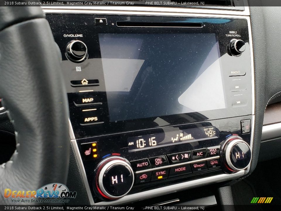 2018 Subaru Outback 2.5i Limited Magnetite Gray Metallic / Titanium Gray Photo #4