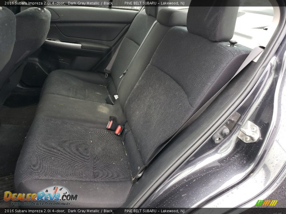 2016 Subaru Impreza 2.0i 4-door Dark Gray Metallic / Black Photo #3