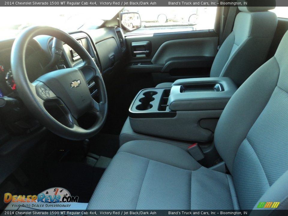 2014 Chevrolet Silverado 1500 WT Regular Cab 4x4 Victory Red / Jet Black/Dark Ash Photo #8