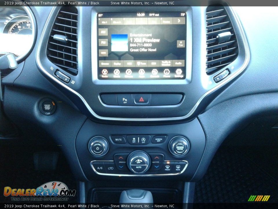 2019 Jeep Cherokee Trailhawk 4x4 Pearl White / Black Photo #21