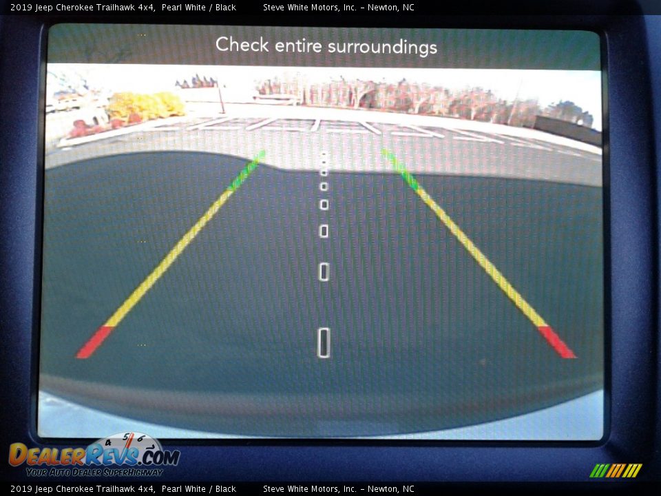 2019 Jeep Cherokee Trailhawk 4x4 Pearl White / Black Photo #23