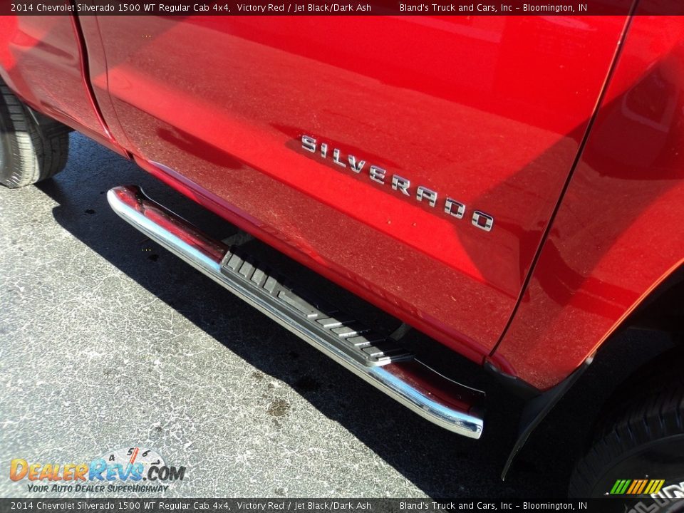 2014 Chevrolet Silverado 1500 WT Regular Cab 4x4 Victory Red / Jet Black/Dark Ash Photo #25