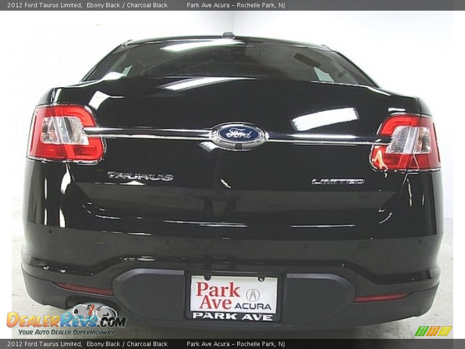 2012 Ford Taurus Limited Ebony Black / Charcoal Black Photo #3