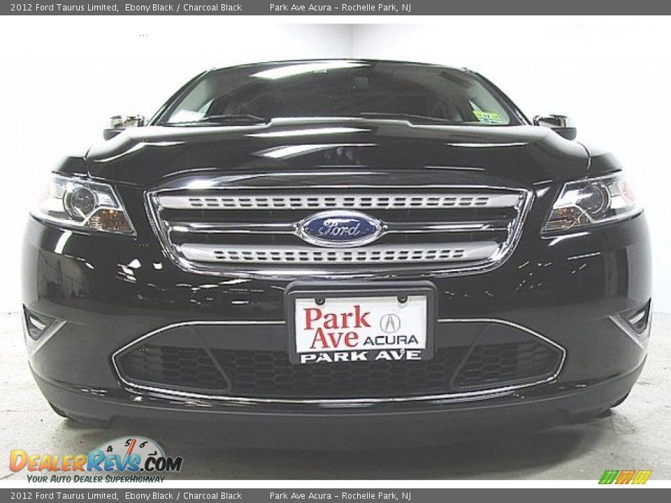 2012 Ford Taurus Limited Ebony Black / Charcoal Black Photo #6