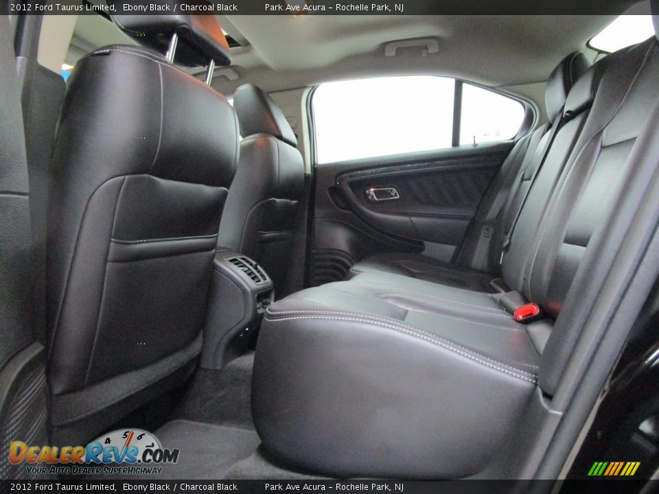 2012 Ford Taurus Limited Ebony Black / Charcoal Black Photo #12