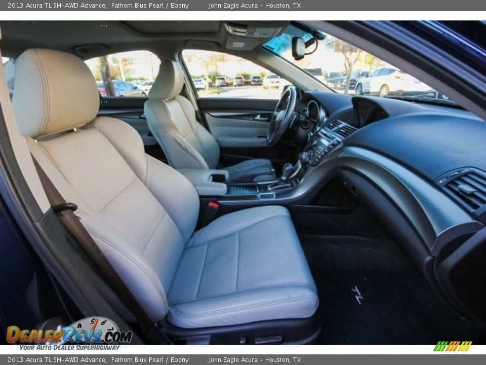 2013 Acura TL SH-AWD Advance Fathom Blue Pearl / Ebony Photo #26