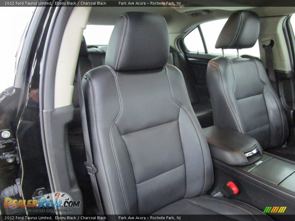 2012 Ford Taurus Limited Ebony Black / Charcoal Black Photo #14