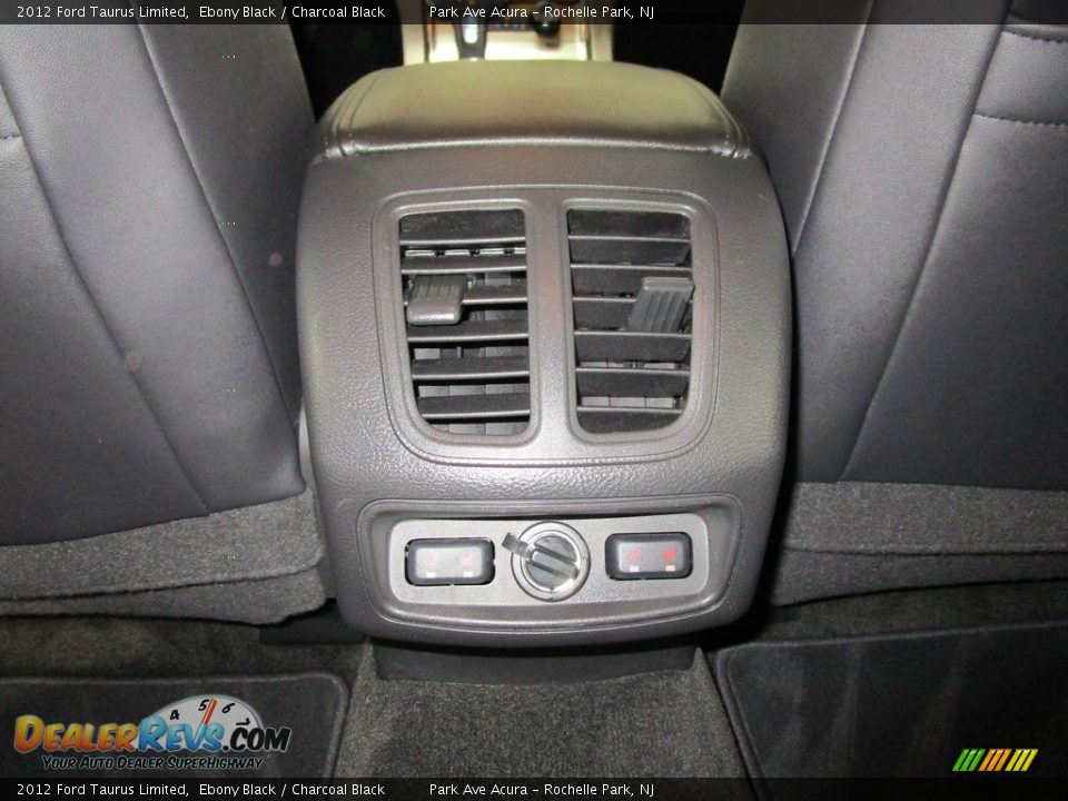 2012 Ford Taurus Limited Ebony Black / Charcoal Black Photo #19