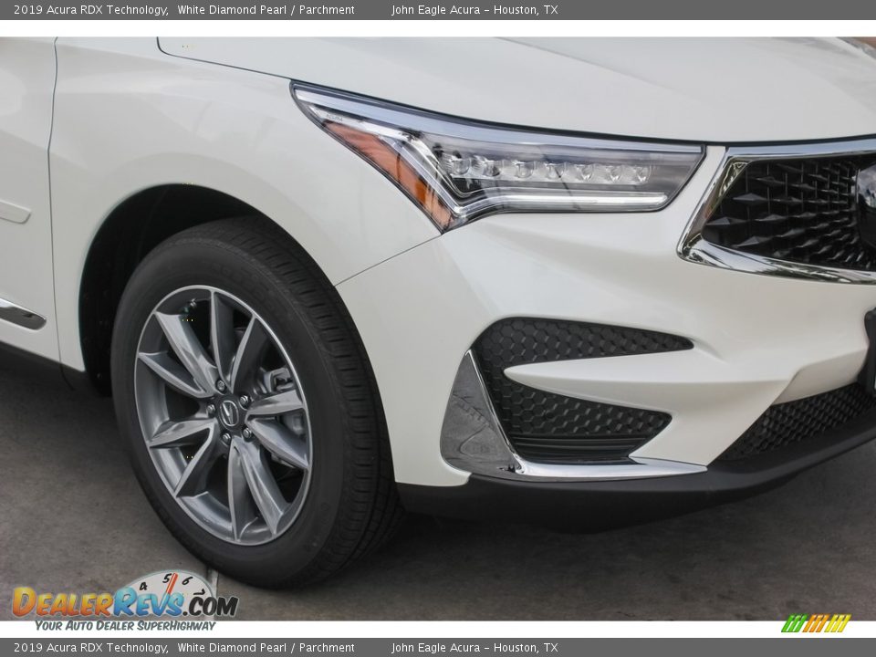 2019 Acura RDX Technology White Diamond Pearl / Parchment Photo #11
