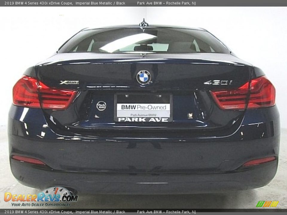2019 BMW 4 Series 430i xDrive Coupe Imperial Blue Metallic / Black Photo #3