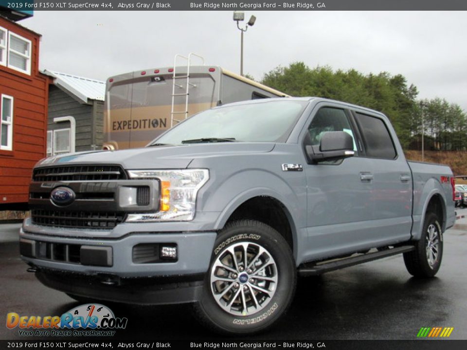 2019 Ford F150 XLT SuperCrew 4x4 Abyss Gray / Black Photo #1