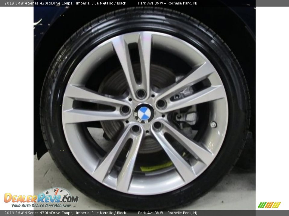 2019 BMW 4 Series 430i xDrive Coupe Imperial Blue Metallic / Black Photo #26