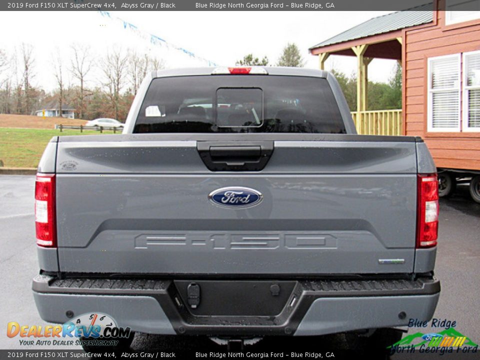 2019 Ford F150 XLT SuperCrew 4x4 Abyss Gray / Black Photo #4