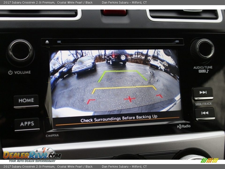 2017 Subaru Crosstrek 2.0i Premium Crystal White Pearl / Black Photo #14