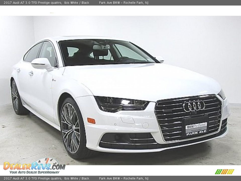 2017 Audi A7 3.0 TFSI Prestige quattro Ibis White / Black Photo #4