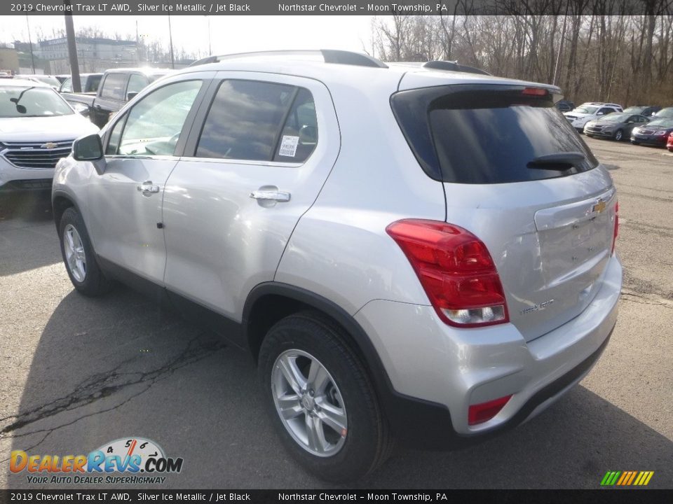 2019 Chevrolet Trax LT AWD Silver Ice Metallic / Jet Black Photo #4