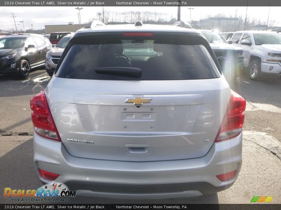 2019 Chevrolet Trax LT AWD Silver Ice Metallic / Jet Black Photo #5