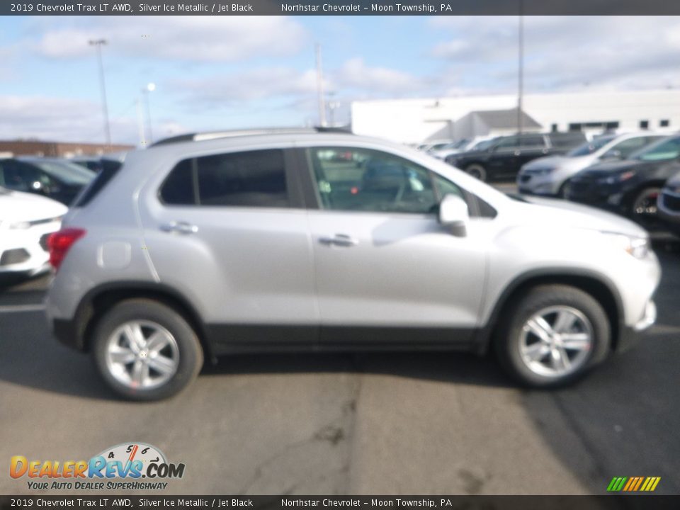 2019 Chevrolet Trax LT AWD Silver Ice Metallic / Jet Black Photo #7