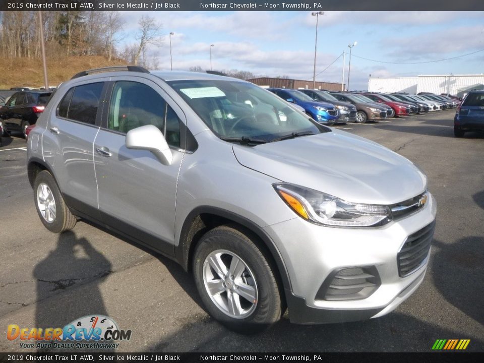 2019 Chevrolet Trax LT AWD Silver Ice Metallic / Jet Black Photo #8