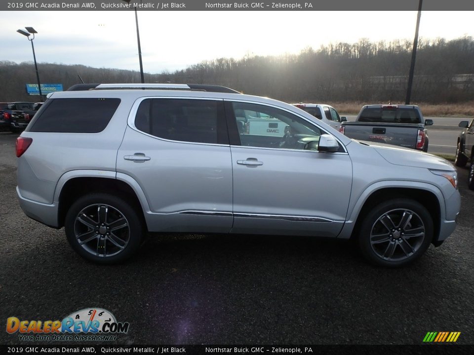 2019 GMC Acadia Denali AWD Quicksilver Metallic / Jet Black Photo #4