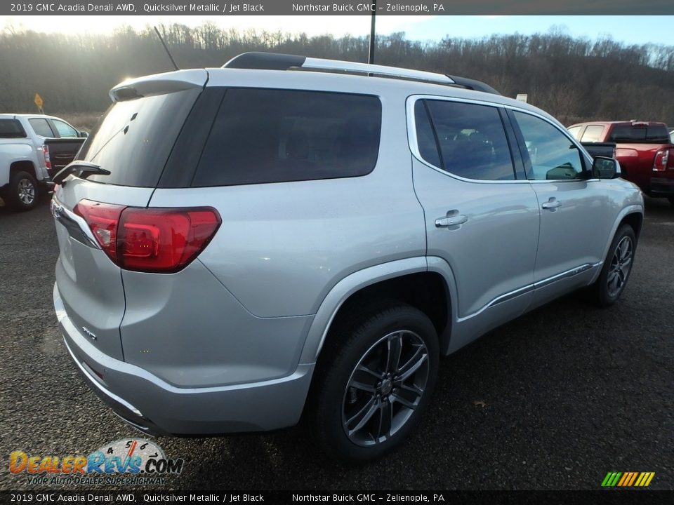 2019 GMC Acadia Denali AWD Quicksilver Metallic / Jet Black Photo #5