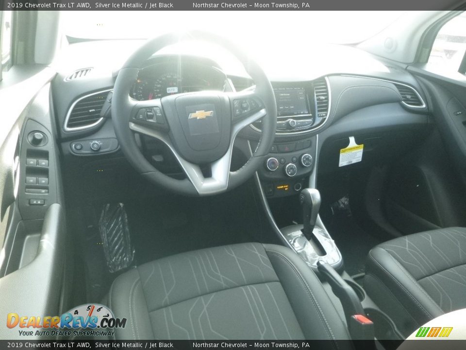 2019 Chevrolet Trax LT AWD Silver Ice Metallic / Jet Black Photo #14