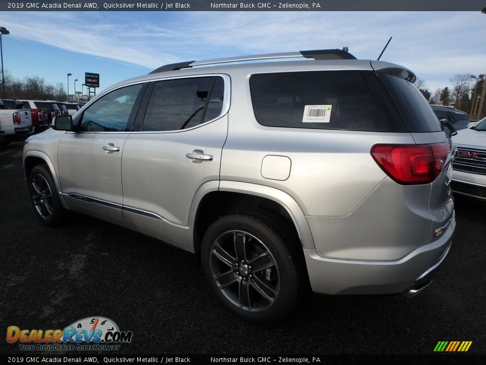 2019 GMC Acadia Denali AWD Quicksilver Metallic / Jet Black Photo #8