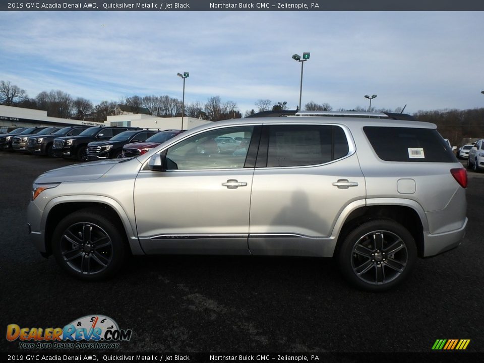 2019 GMC Acadia Denali AWD Quicksilver Metallic / Jet Black Photo #9