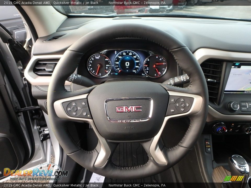2019 GMC Acadia Denali AWD Quicksilver Metallic / Jet Black Photo #17