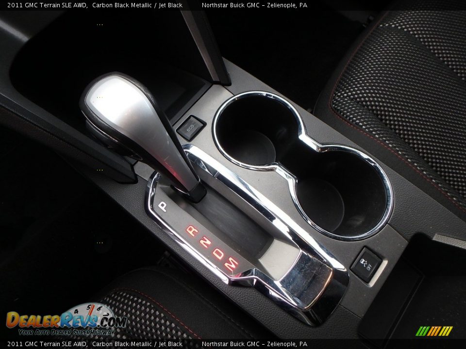 2011 GMC Terrain SLE AWD Carbon Black Metallic / Jet Black Photo #26