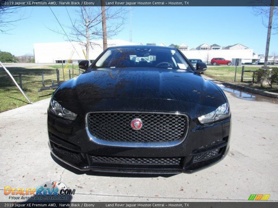 2019 Jaguar XE Premium AWD Narvik Black / Ebony Photo #9