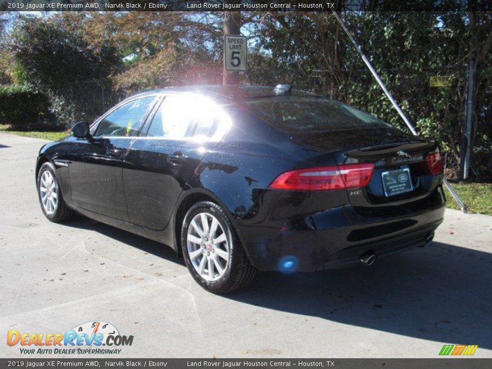 2019 Jaguar XE Premium AWD Narvik Black / Ebony Photo #12