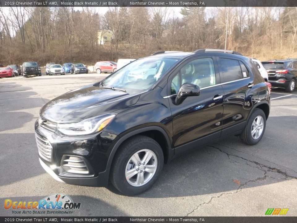 2019 Chevrolet Trax LT AWD Mosaic Black Metallic / Jet Black Photo #1