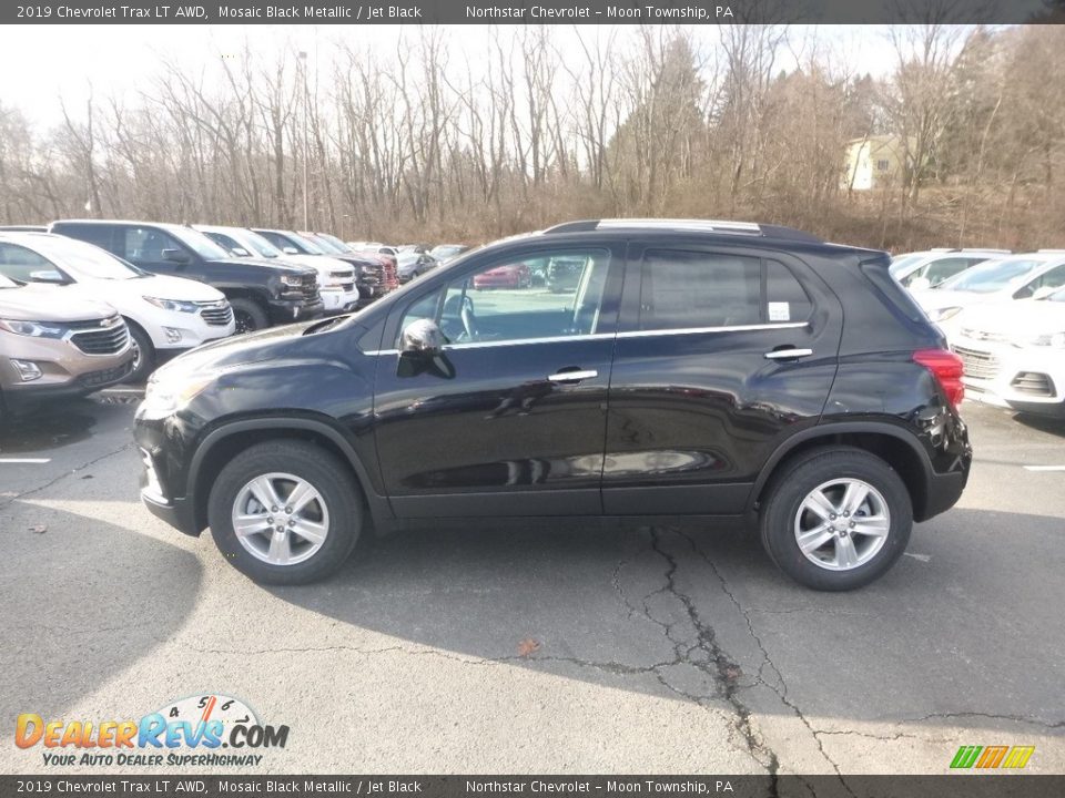 2019 Chevrolet Trax LT AWD Mosaic Black Metallic / Jet Black Photo #2