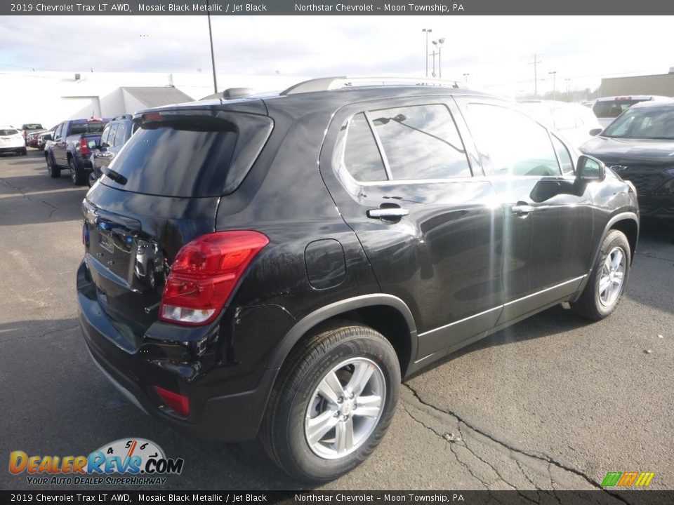 2019 Chevrolet Trax LT AWD Mosaic Black Metallic / Jet Black Photo #5