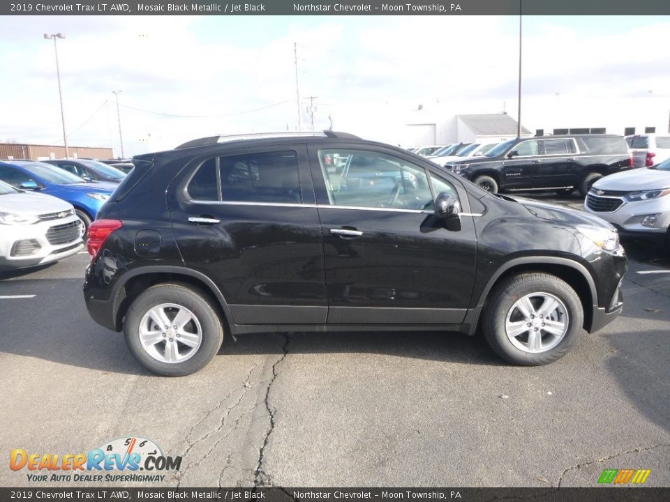 2019 Chevrolet Trax LT AWD Mosaic Black Metallic / Jet Black Photo #6