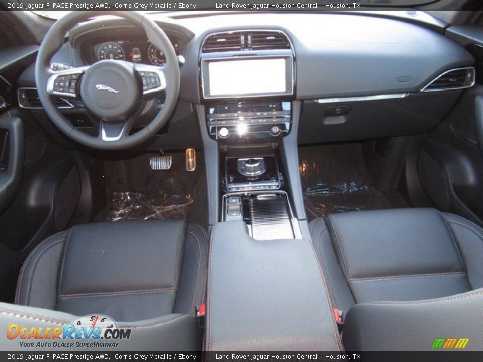 2019 Jaguar F-PACE Prestige AWD Corris Grey Metallic / Ebony Photo #4