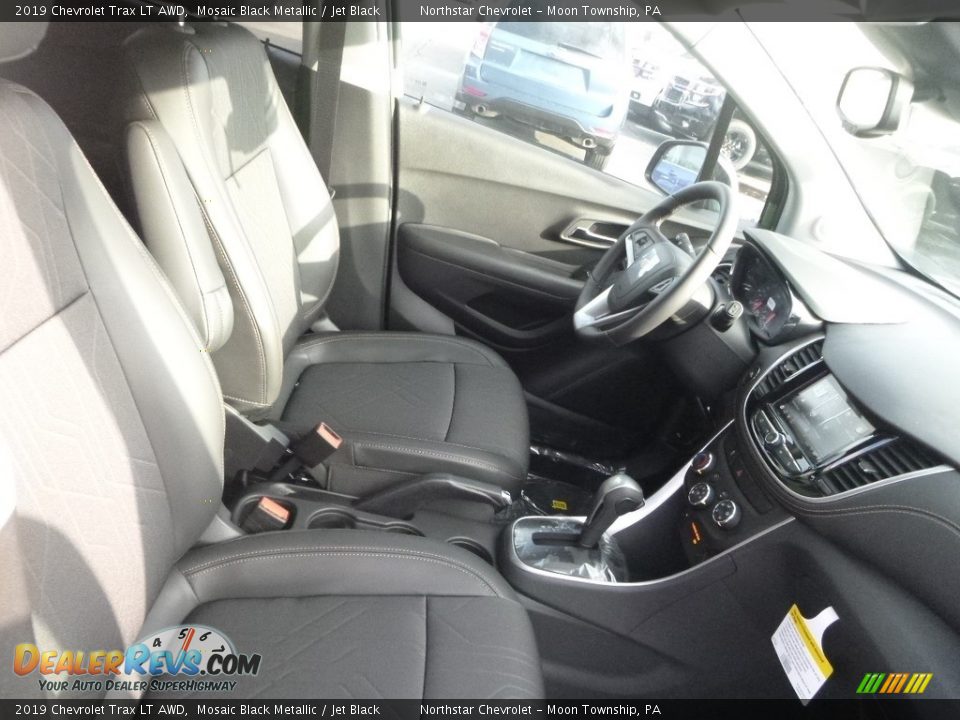 2019 Chevrolet Trax LT AWD Mosaic Black Metallic / Jet Black Photo #10