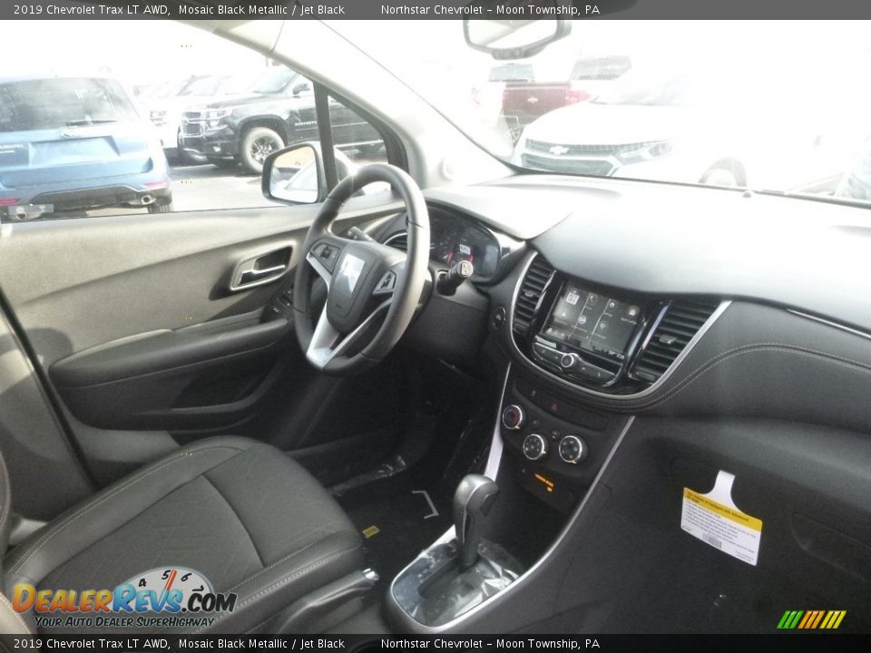 2019 Chevrolet Trax LT AWD Mosaic Black Metallic / Jet Black Photo #11