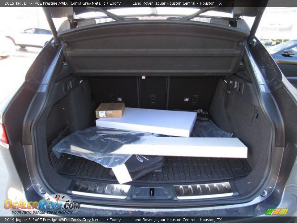 2019 Jaguar F-PACE Prestige AWD Corris Grey Metallic / Ebony Photo #16