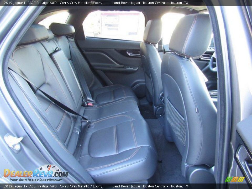 2019 Jaguar F-PACE Prestige AWD Corris Grey Metallic / Ebony Photo #18