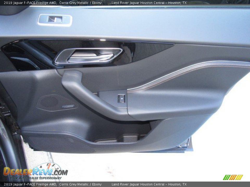 2019 Jaguar F-PACE Prestige AWD Corris Grey Metallic / Ebony Photo #20