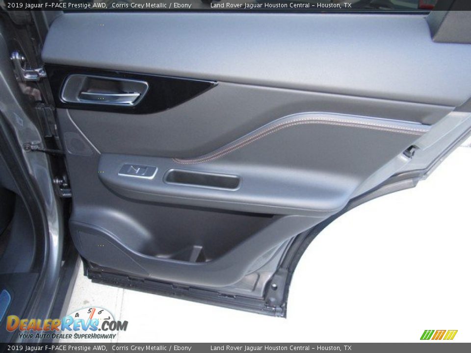2019 Jaguar F-PACE Prestige AWD Corris Grey Metallic / Ebony Photo #21