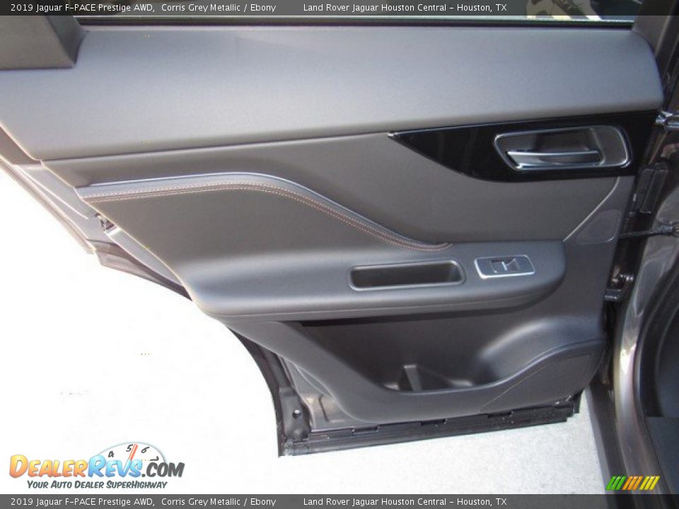 2019 Jaguar F-PACE Prestige AWD Corris Grey Metallic / Ebony Photo #22