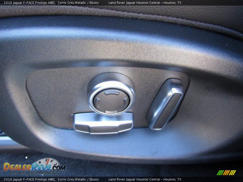 2019 Jaguar F-PACE Prestige AWD Corris Grey Metallic / Ebony Photo #25