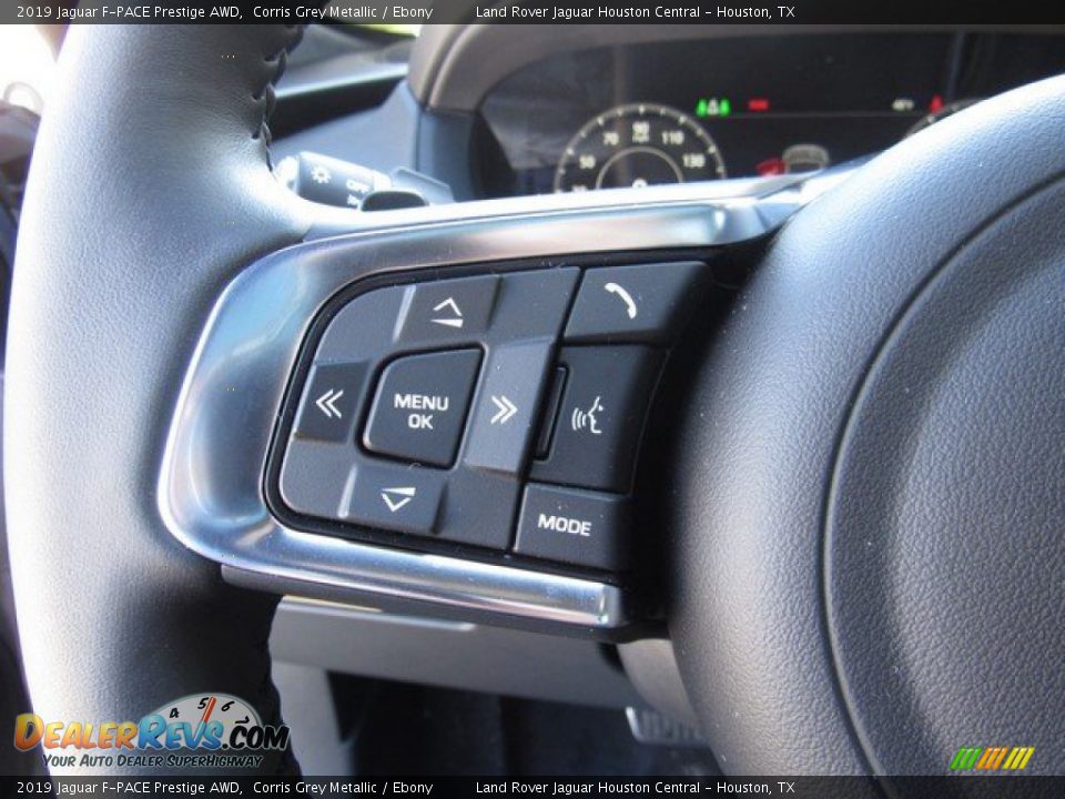 2019 Jaguar F-PACE Prestige AWD Corris Grey Metallic / Ebony Photo #27