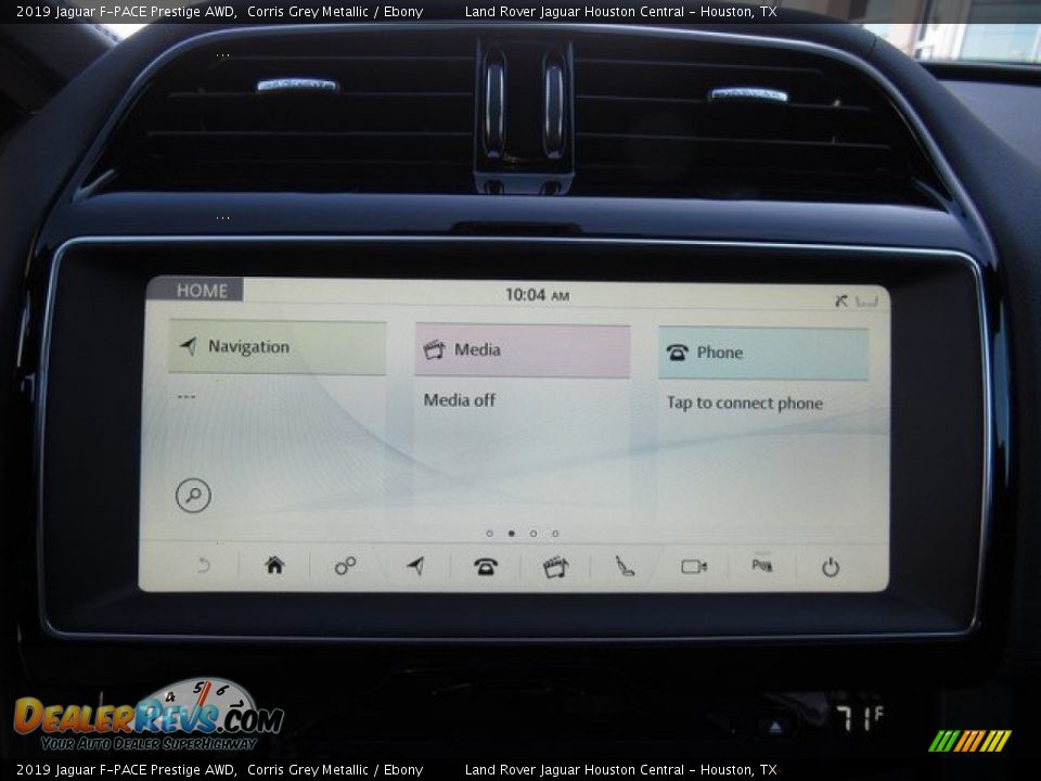 2019 Jaguar F-PACE Prestige AWD Corris Grey Metallic / Ebony Photo #30